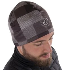 Galvin Green Gents Deacon Insula Hat Black Sharkskin -Golf Fashion-Galvin Green G1255003 2 L