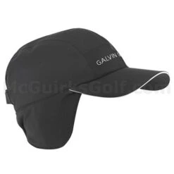 Galvin Green Gents Arctic Waterproof Golf Cap Fleece Black