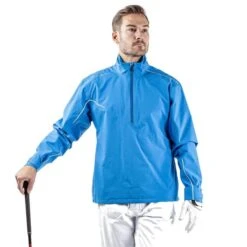 Galvin Green Gents Aden GORE-TEX Paclite® Jacket Blue - White 7 Galvin Green Gents Aden GORE-TEX Paclite® Jacket Blue - White -Golf Fashion-Galvin Green P G1109GALVINGREENJACKETBLUEWHITEGENTS 2 L