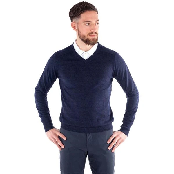 Galvin Green Gents Carl Sweater Navy Melange 5 Galvin Green Gents Carl Sweater Navy Melange - Image 3