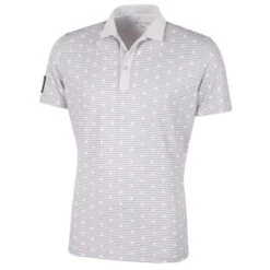 Galvin Green Gents Monty V8+ Shirt White - Cool Grey