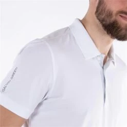 Galvin Green Gents Milan V8+ Shirt White 9 Galvin Green Gents Milan V8+ Shirt White -Golf Fashion-Galvin Green P G1176GGGENTSMILANV8PLUSSHIRTWHITE 3 L