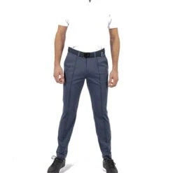 Galvin Green Gents Nigel V8+ Trousers Navy Melange -Golf Fashion-Galvin Green P G1180GGGENTSNIGELV8PLUSTROUSERSNAVYMELANGE 2 L