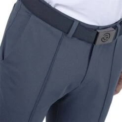 Galvin Green Gents Nigel V8+ Trousers Navy Melange -Golf Fashion-Galvin Green P G1180GGGENTSNIGELV8PLUSTROUSERSNAVYMELANGE 3 L