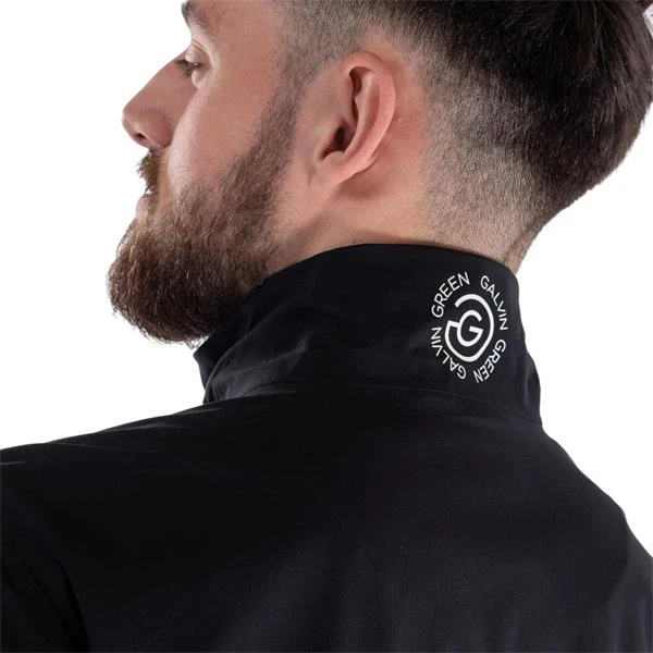 Galvin Green Gents Abe ½ Zip Paclite GORE-TEX Jacket Black - Sharkskin - White 6 Galvin Green Gents Abe ½ Zip Paclite GORE-TEX Jacket Black - Sharkskin - White - Image 4