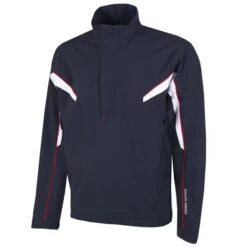 Galvin Green Gents Abe ½ Zip Paclite GORE-TEX Jacket Navy - White - Red
