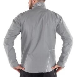 Galvin Green Gents Abe ½ Zip Paclite GORE-TEX Jacket Sharkskin - Black - White -Golf Fashion-Galvin Green P G1200GGGENTSABEZIPPACLITEGTXJKTSHARKBLACKWHITE 4 L