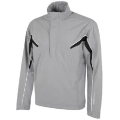 Galvin Green Gents Abe ½ Zip Paclite GORE-TEX Jacket Sharkskin - Black - White