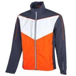 Galvin Green Gents Armstrong GORE-TEX Paclite® Jacket Navy - Orange - White (53)