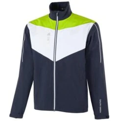 Galvin Green Gents Armstrong GORE-TEX Paclite Jacket Navy - White - Lime