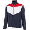 Galvin Green Gents Armstrong GORE-TEX Paclite Jacket Navy - White - Red -Golf Fashion-Galvin Green P G1202GGGENTSARMSTRONGGTXPACLITEJKTNAVYWHITERED L