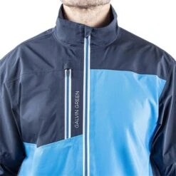 Galvin Green Gents Axl Paclite Jacket Blue - Navy - White (63) 13 Galvin Green Gents Axl Paclite Jacket Blue - Navy - White (63) -Golf Fashion-Galvin Green P G1207GALVINGREENJACKETBLUENAVYWHITE63GENTS 5 L