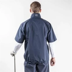 Galvin Green Gents Axl Paclite Jacket White - Navy - Orange (13) 11 Galvin Green Gents Axl Paclite Jacket White - Navy - Orange (13) -Golf Fashion-Galvin Green P G1207GALVINGREENJACKETWHITENAVYORANGE13GENTS 3 L