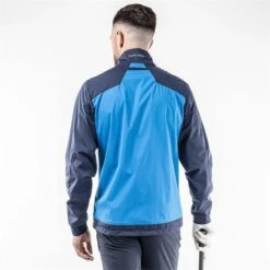 Galvin Green Gents Lyle Jacket Blue - Navy - White (63) -Golf Fashion-Galvin Green P G1221GALVINGREENBLUENAVYWHITE63GENTS 3 L