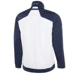 Galvin Green Gents Lyle Jacket White - Navy (13) -Golf Fashion-Galvin Green P G1221GALVINGREENWHITENAVYGENTS 1 L