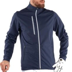 Galvin Green Gents Lyle Jacket Navy - White -Golf Fashion-Galvin Green P G1221GGGENTSLYLEJACKETNAVYWHITE 2 L