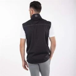 Galvin Green Gents Lion Bodywarmer Black -Golf Fashion-Galvin Green P G1224GALVINGREENBODYWARMERBLACKGENTS 3 L