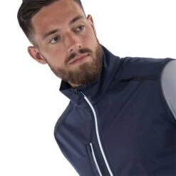 Galvin Green Gents Lion Bodywarmer Navy -Golf Fashion-Galvin Green P G1224GALVINGREENBODYWARMERNAVYGENTS 5 L