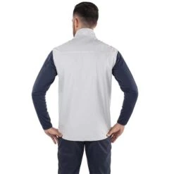 Galvin Green Gents Lion Bodywarmer White - Cool Grey -Golf Fashion-Galvin Green P G1224GALVINGREENBODYWARMERWHITECOOLGREYGENTS 3 L