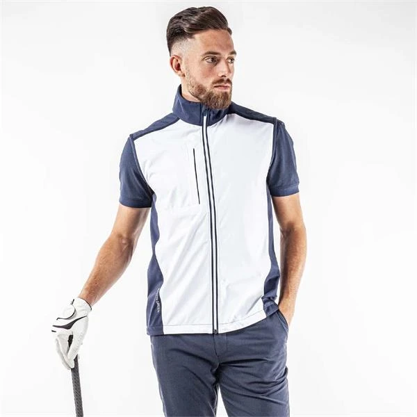 Galvin Green Gents Lion Bodywarmer White - Navy (13) 5 Galvin Green Gents Lion Bodywarmer White - Navy (13) - Image 3