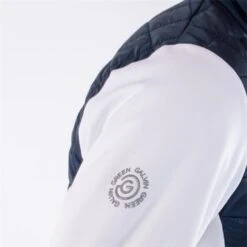 Galvin Green Gents Damian Insula Jacket White - Navy -Golf Fashion-Galvin Green P G1241GGGENTSDAMIANINSULAJKTWHITENAVY 5 L