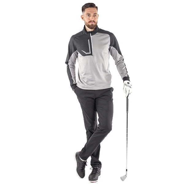 Galvin Green Gents Daxton ½ Zip Insula Top Sharkskin - Black - White (70) 7 Galvin Green Gents Daxton ½ Zip Insula Top Sharkskin - Black - White (70) - Image 5