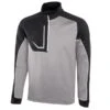 Galvin Green Gents Daxton ½ Zip Insula Top Sharkskin - Black - White (70)