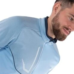 Galvin Green Gents Daxton ½ Zip Insula Top Bluebell - Navy - White -Golf Fashion-Galvin Green P G1242GGGENTSDAXTONHALFZIPINSULATOPBLUENAVYWHITE 3 L