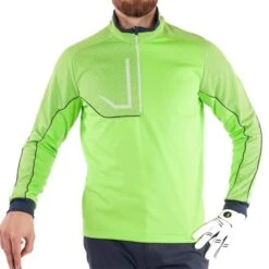 Galvin Green Gents Daxton ½ Zip Insula Top Lime - Navy - White 10 Galvin Green Gents Daxton ½ Zip Insula Top Lime - Navy - White -Golf Fashion-Galvin Green P G1242GGGENTSDAXTONHALFZIPINSULATOPLIMENAVYWHITE 2 L