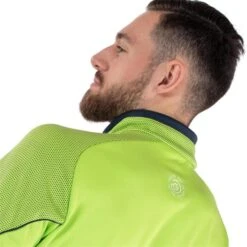 Galvin Green Gents Daxton ½ Zip Insula Top Lime - Navy - White 12 Galvin Green Gents Daxton ½ Zip Insula Top Lime - Navy - White -Golf Fashion-Galvin Green P G1242GGGENTSDAXTONHALFZIPINSULATOPLIMENAVYWHITE 4 L