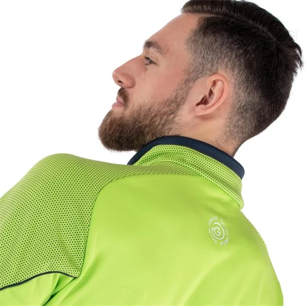 Galvin Green Gents Daxton ½ Zip Insula Top Lime - Navy - White 7 Galvin Green Gents Daxton ½ Zip Insula Top Lime - Navy - White - Image 5