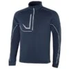 Galvin Green Gents Daxton ½ Zip Insula Top Navy - Ensign Blue - White