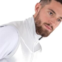 Galvin Green Gents Davon Insula Vest Cool Grey - White 10 Galvin Green Gents Davon Insula Vest Cool Grey - White -Golf Fashion-Galvin Green P G1244GGGENTSDAVONINSULAVESTCOOLGREYWHITE 3 L