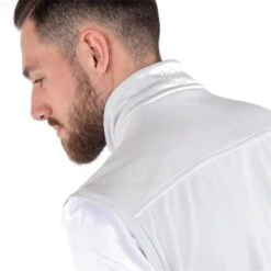 Galvin Green Gents Davon Insula Vest Cool Grey - White 11 Galvin Green Gents Davon Insula Vest Cool Grey - White -Golf Fashion-Galvin Green P G1244GGGENTSDAVONINSULAVESTCOOLGREYWHITE 4 L