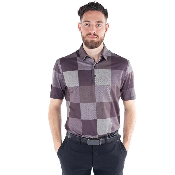 Galvin Green Gents Mac Ventil8+ Polo Shirt Black - Sharkskin 5 Galvin Green Gents Mac Ventil8+ Polo Shirt Black - Sharkskin - Image 3