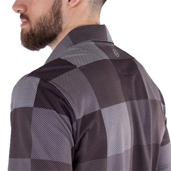 Galvin Green Gents Mac Ventil8+ Polo Shirt Black - Sharkskin 7 Galvin Green Gents Mac Ventil8+ Polo Shirt Black - Sharkskin - Image 5