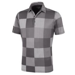 Galvin Green Gents Mac Ventil8+ Polo Shirt Black - Sharkskin