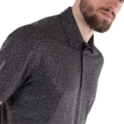 Galvin Green Gents Marco Ventil8+ Polo Shirt Black -Golf Fashion-Galvin Green P G1264GALVINGREENSHIRTBLACKGENTS 4 L