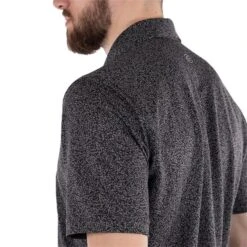 Galvin Green Gents Marco Ventil8+ Polo Shirt Black -Golf Fashion-Galvin Green P G1264GALVINGREENSHIRTBLACKGENTS 5 L