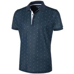 Galvin Green Gents Mayson V8+ Shirt Navy - White