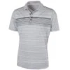 Galvin Green Gents Morgan V8+ Shirt Cool Grey - White -Golf Fashion-Galvin Green P G1268GGGENTSMORGANV8PLUSSHIRTCOOLGREYWHITE L