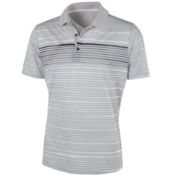 Galvin Green Gents Morgan V8+ Shirt Cool Grey - White