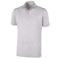 Galvin Green Gents Mack V8+ Shirt White - Cool Grey