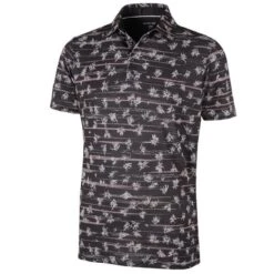 Galvin Green Gents Malik V8+ Shirt Black - Sharkskin
