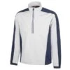 Galvin Green Gents Lawrence ½ Zip WindTop Cool Grey - Navy - White (73) 1 Galvin Green Gents Lawrence ½ Zip WindTop Cool Grey - Navy - White (73) -Golf Fashion-Galvin Green P G1323GALVINGREENTOPGREYNAVYWHITE73GENTS L
