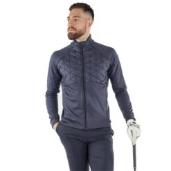 Galvin Green Gents Dexter Insula Jacket Navy (33) -Golf Fashion-Galvin Green P G1341GALVINGREENJACKETNAVY33GENTS 2 L