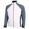 Galvin Green Gents Donald Insula Jacket White - Navy - Orange (13) -Golf Fashion-Galvin Green P G1345GALVINGREENJACKETWHITENAVYORANGE13GENTS L