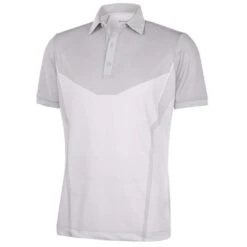 Galvin Green Gents Mateus Shirt Cool Grey - Sharkskin - White (07)