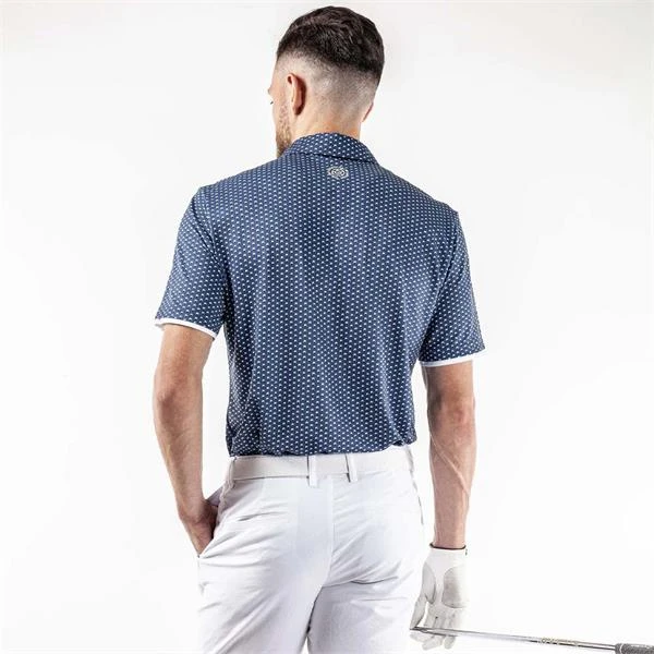 Galvin Green Gents Mark Polo Shirt Ensign Blue - Navy (31) 6 Galvin Green Gents Mark Polo Shirt Ensign Blue - Navy (31) - Image 4