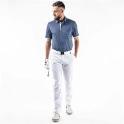 Galvin Green Gents Mark Polo Shirt Ensign Blue - Navy (31) 12 Galvin Green Gents Mark Polo Shirt Ensign Blue - Navy (31) -Golf Fashion-Galvin Green P G1374GALVINGREENSHIRTENSIGNBLUENAVY31GENTS 4 L